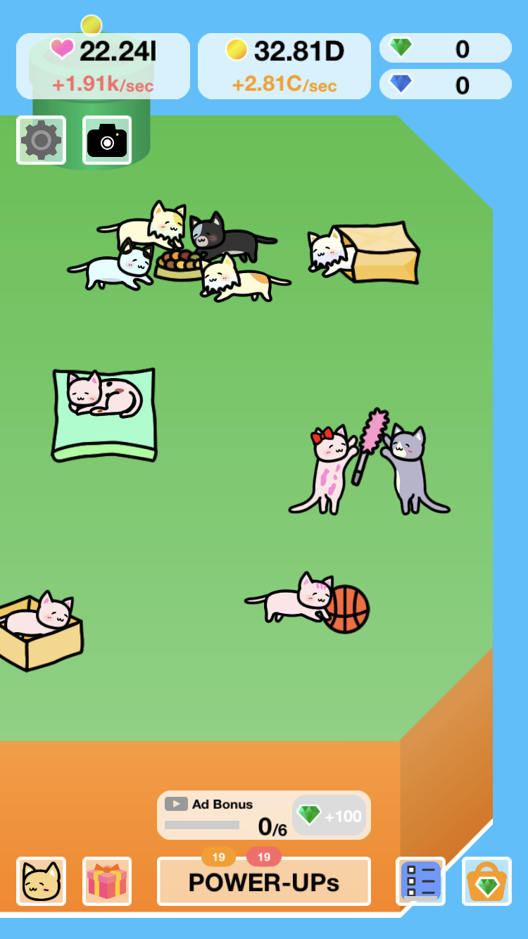 Cat Island Game Screenshot