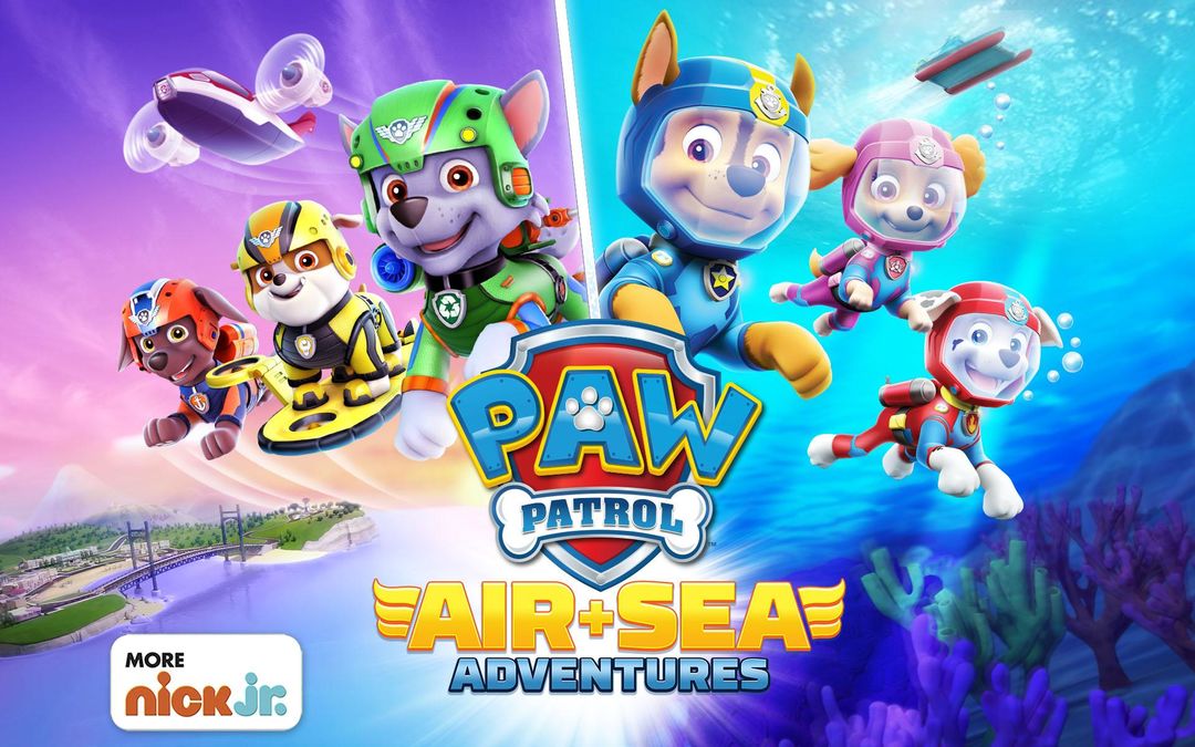 PAW Patrol: Air & Sea 게임 스크린 샷