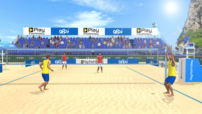 Screenshot 1 of Симулятор пляжного волейбола 