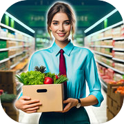 Supermarket Cashier Games 3D