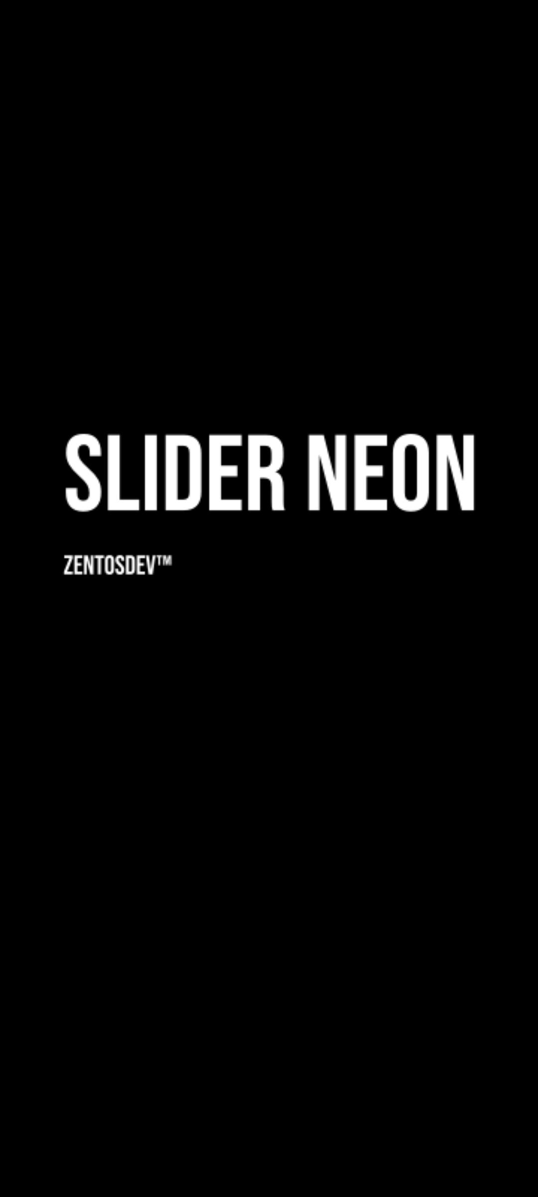Slider neon 게임 스크린샷