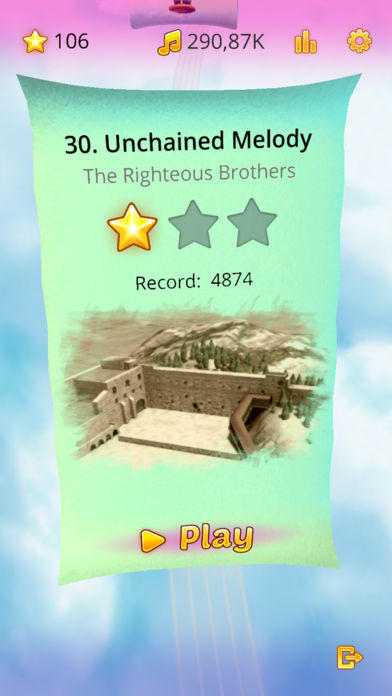 Piano Tap 2: Piano Flight Game Screenshot