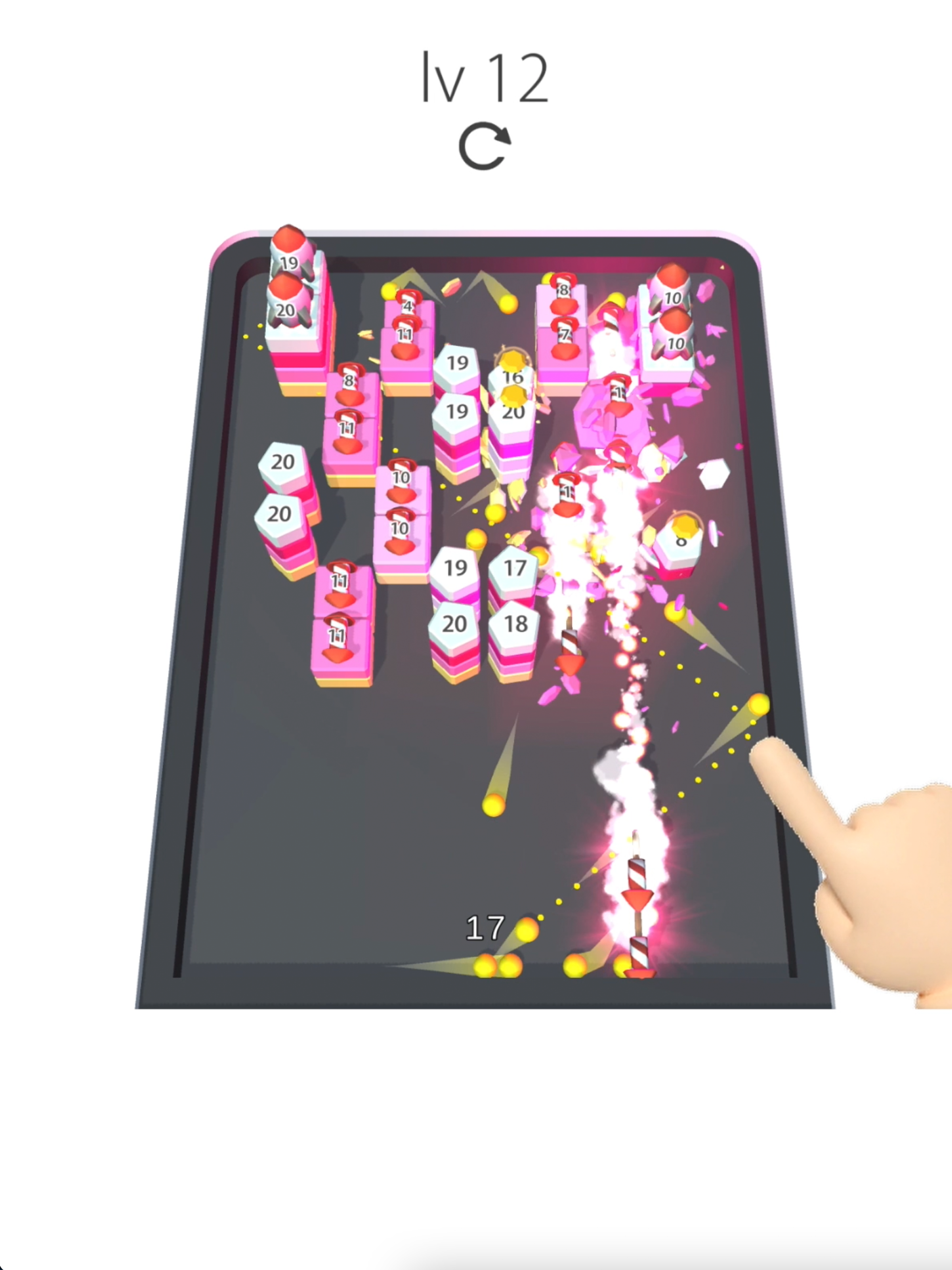 Super Balls - 3D Brick Breaker Game Screenshot