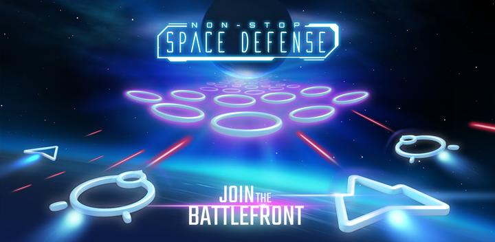 Banner of Non-Stop Space Defense - Infinite Aliens Shooter 