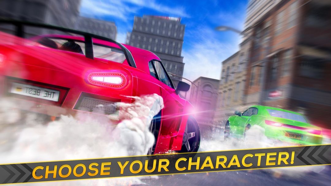 자동차 레이싱 속도 시뮬레이터  :  시티 드리프트 도전 게임 스크린 샷