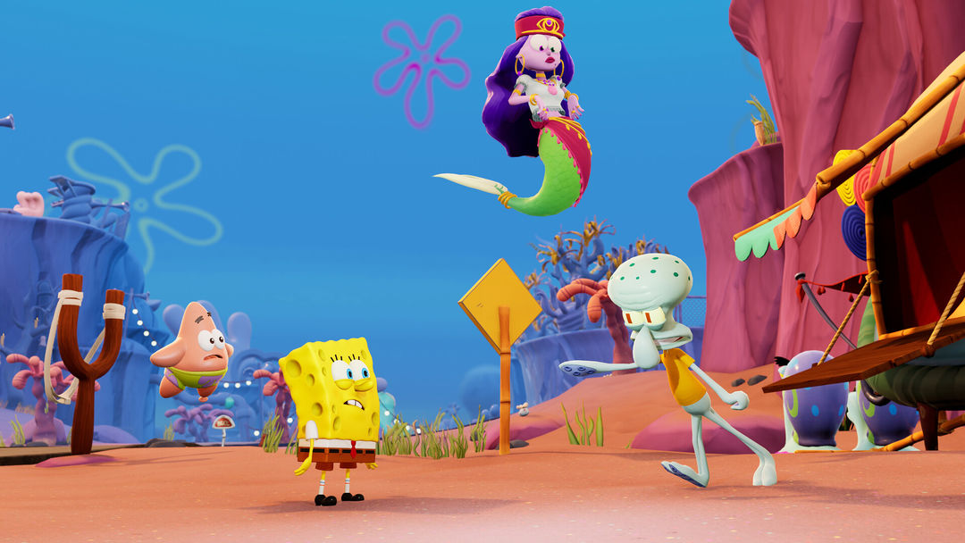 SpongeBob SquarePants: The Cosmic Shake ภาพหน้าจอเกม