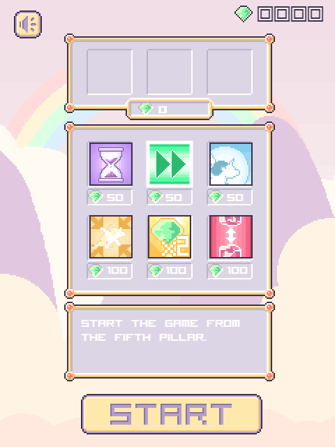 Flappy Unicorn Game Screenshot