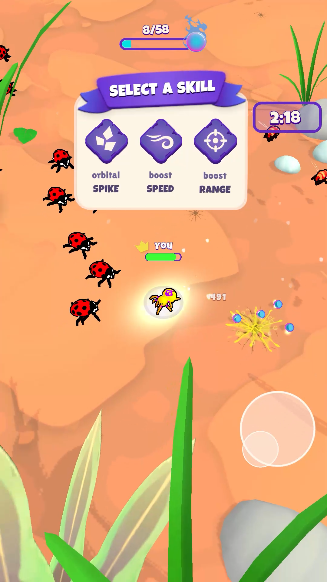 Bugs Shooter 3D Game Screenshot