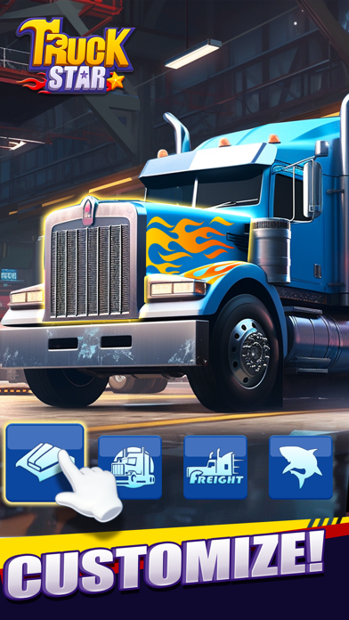 Captura de Tela do Jogo Truck Star