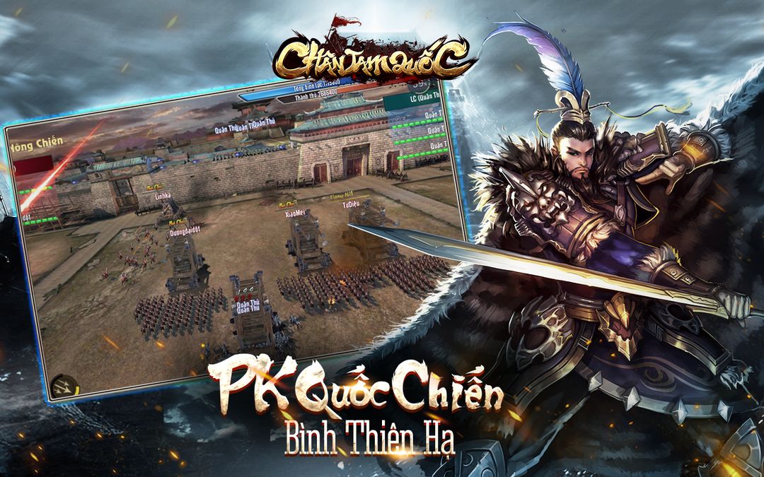 Screenshot of Chân Tam Quốc