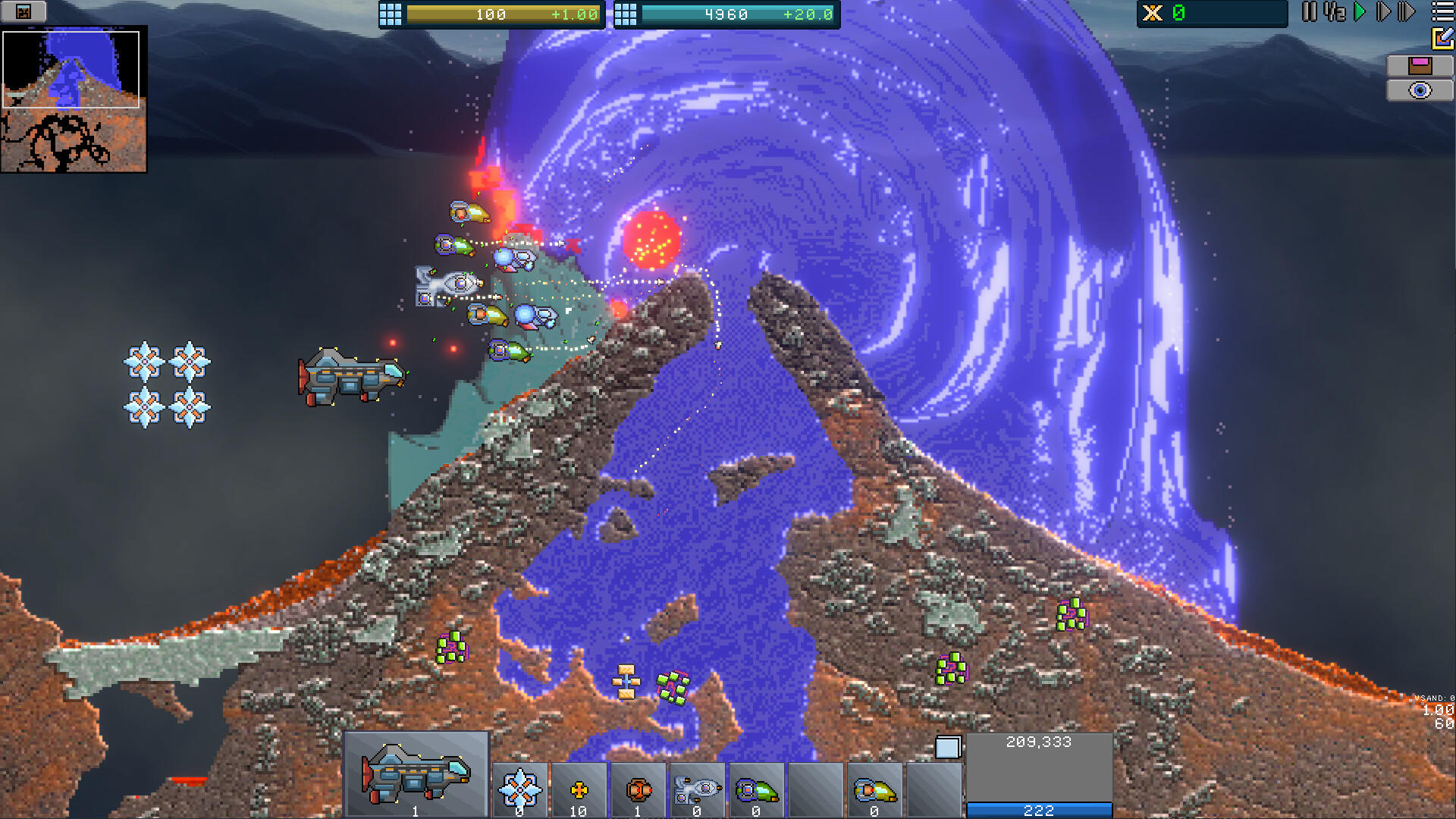 Creeper World IXE screenshot game