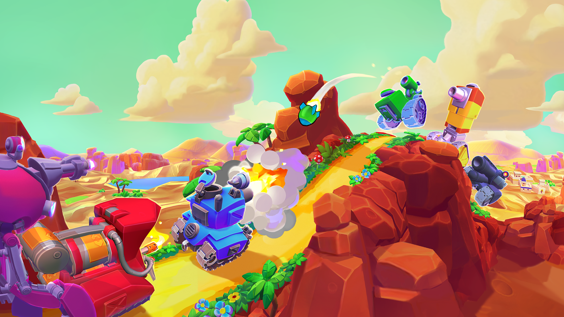 Hills of Steel 2 screenshot game