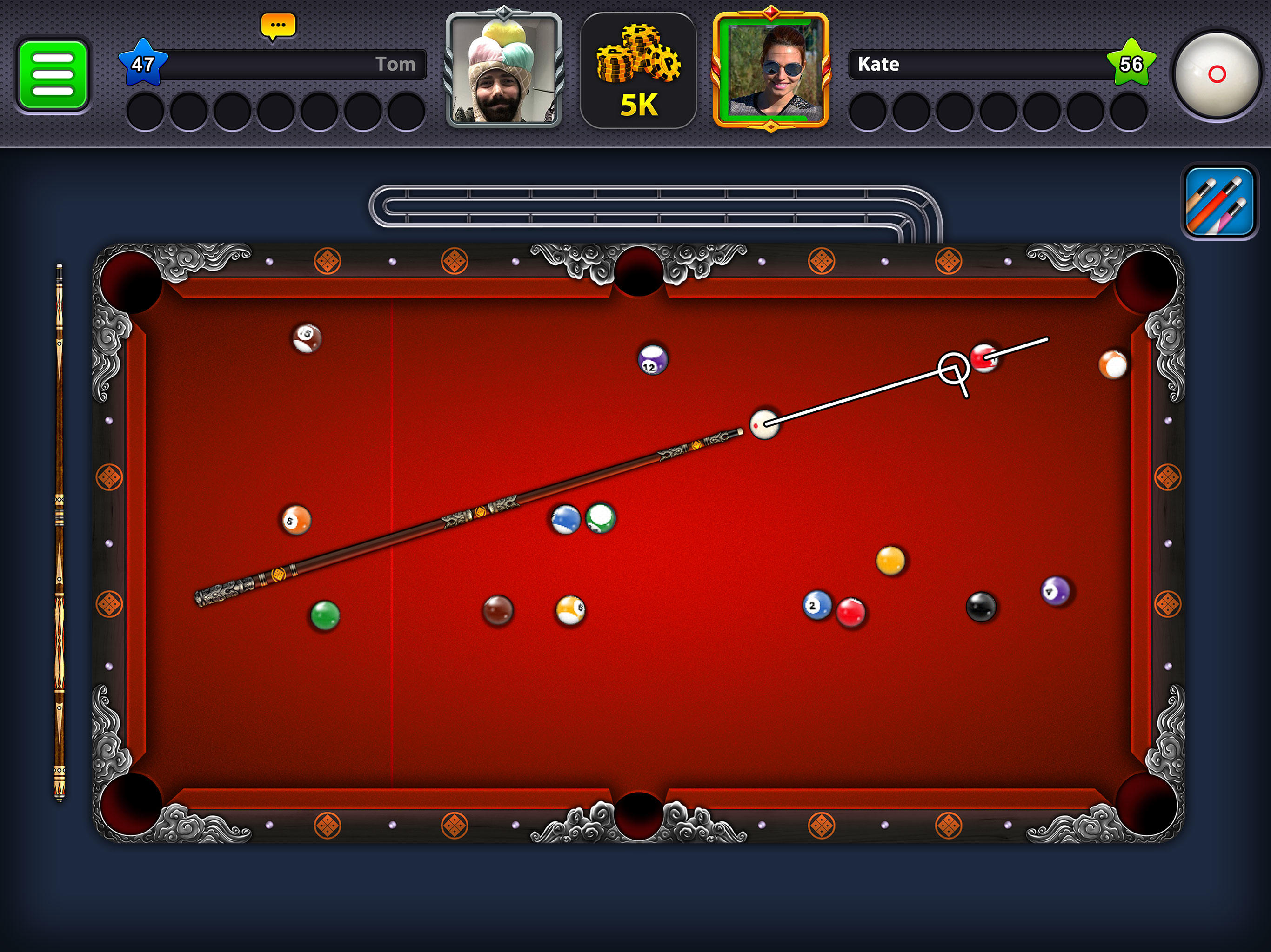 Captura de Tela do Jogo 8 Ball Pool
