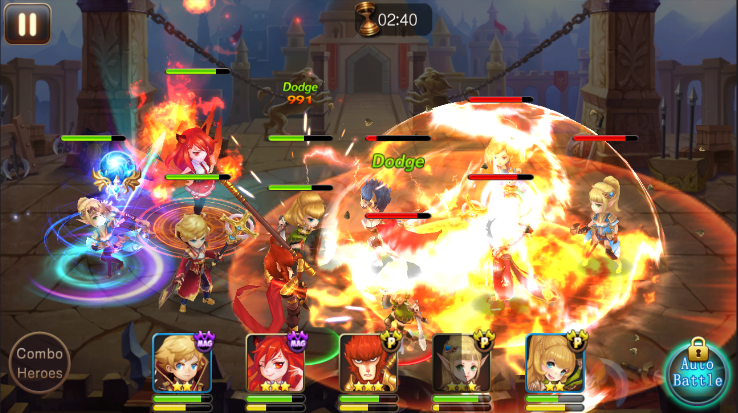 7 Paladins : 3D RPG x MOBA ภาพหน้าจอเกม