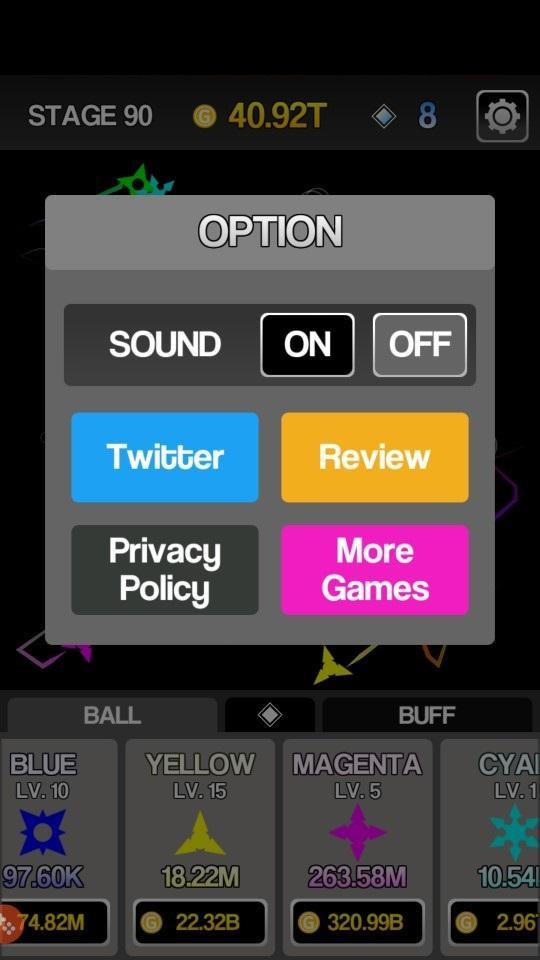 Idle Ninja Dagger: Number Brick Breaker Game Screenshot
