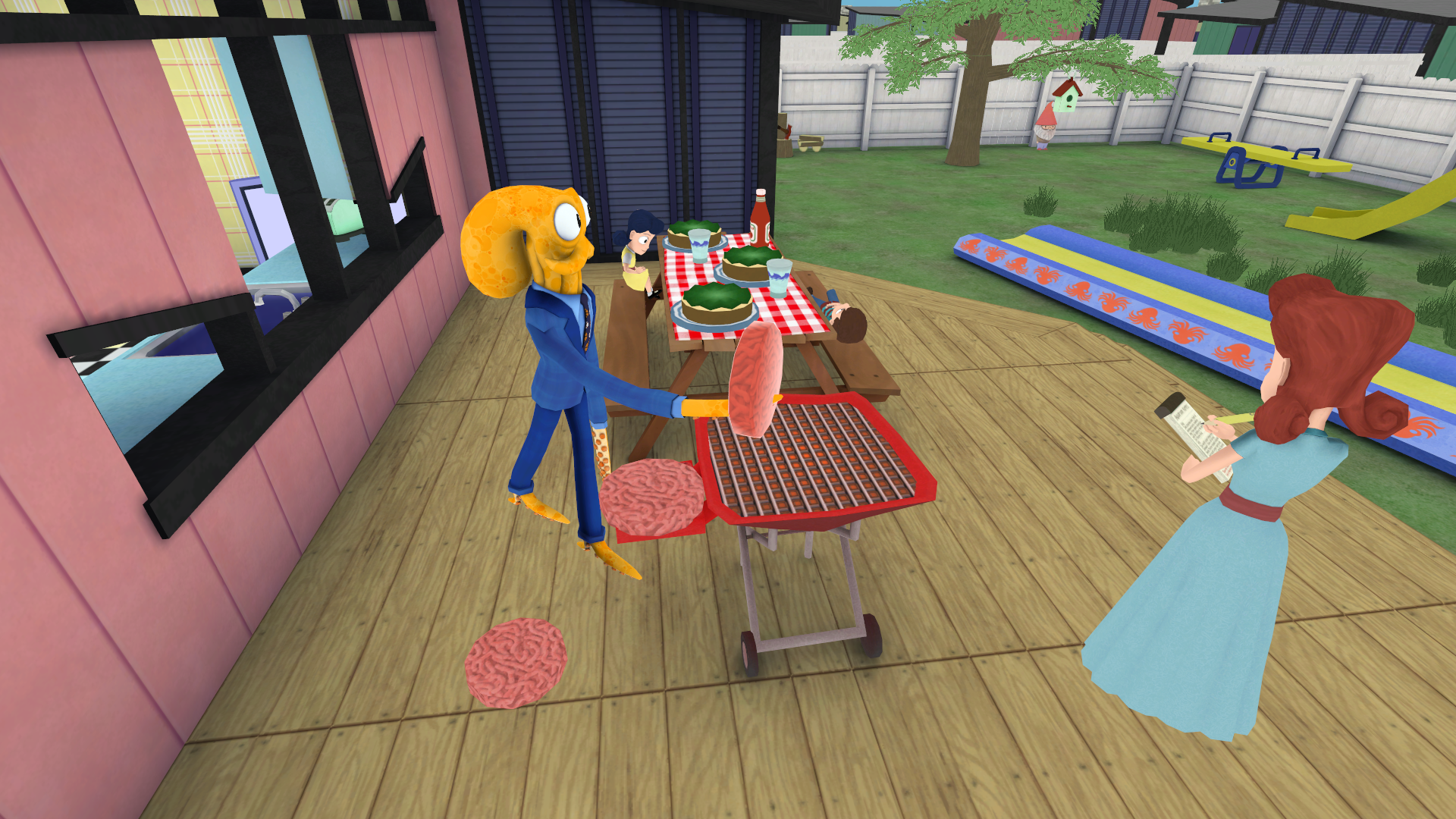 Octodad: Dadliest Catch Game Screenshot