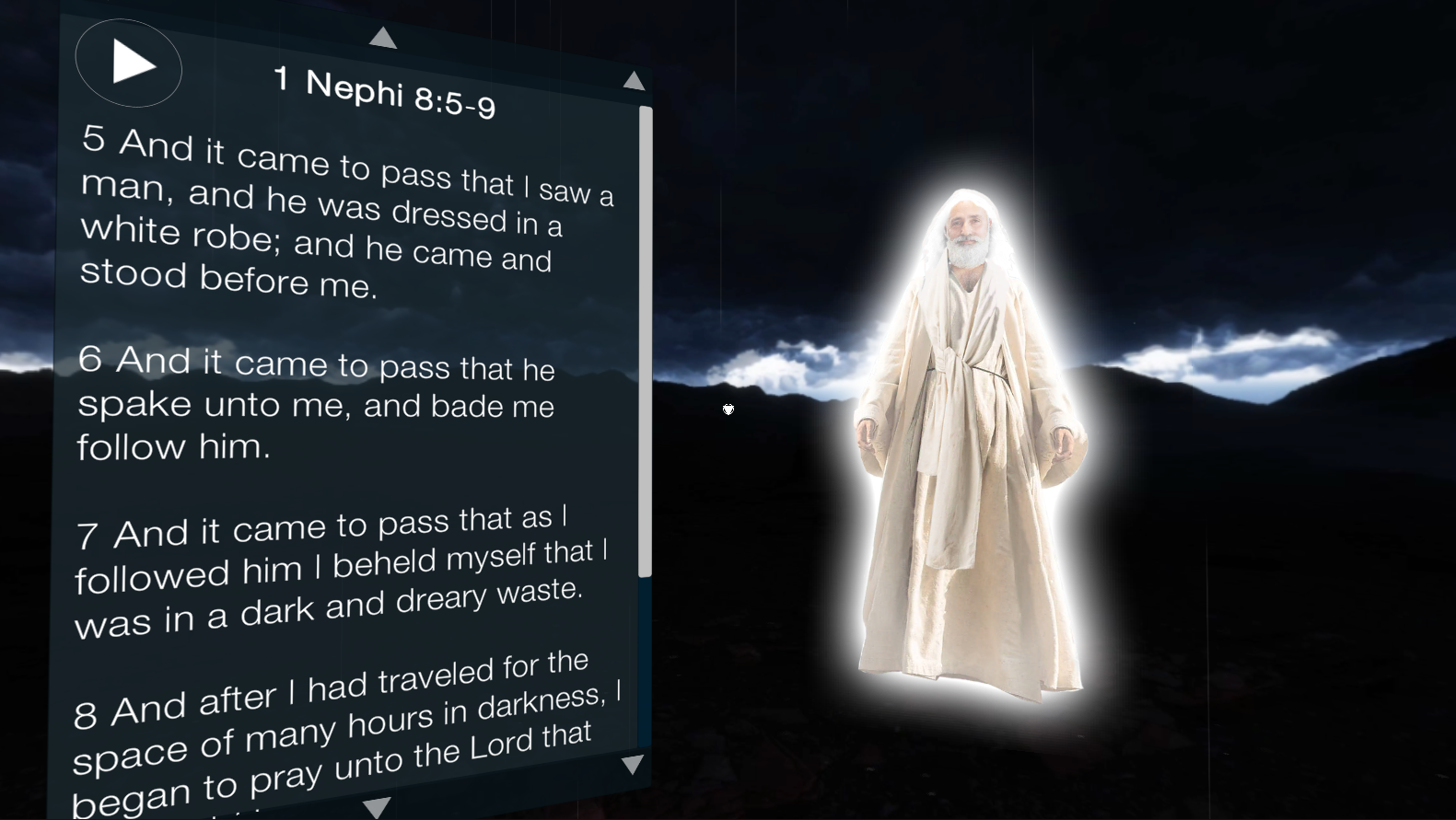 Screenshot of Lehi's Vision