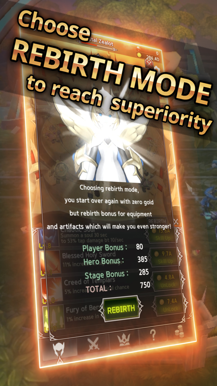 Tap Strikers Game Screenshot