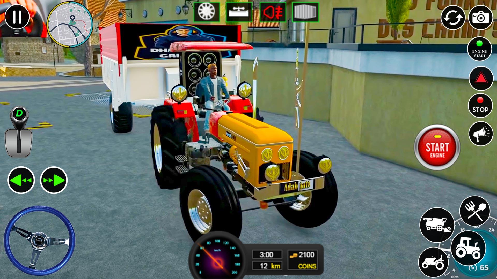 Screenshot 3 of Tractor Games - Indian Tractor 