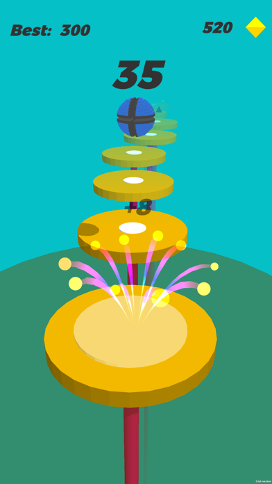Disc Hopper Game Screenshot