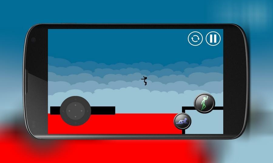 Screenshot 6 of Stickman Parkour 1.0