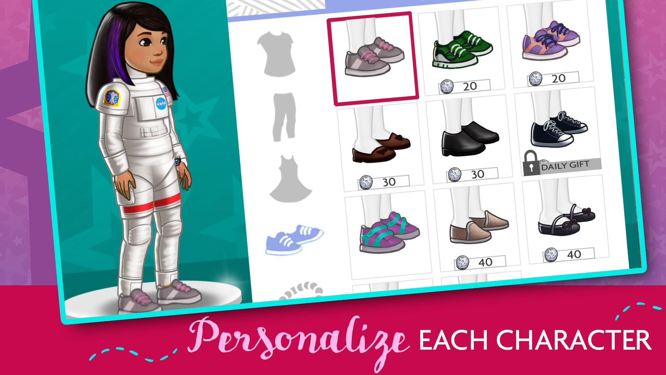 American Girl World Game Screenshot