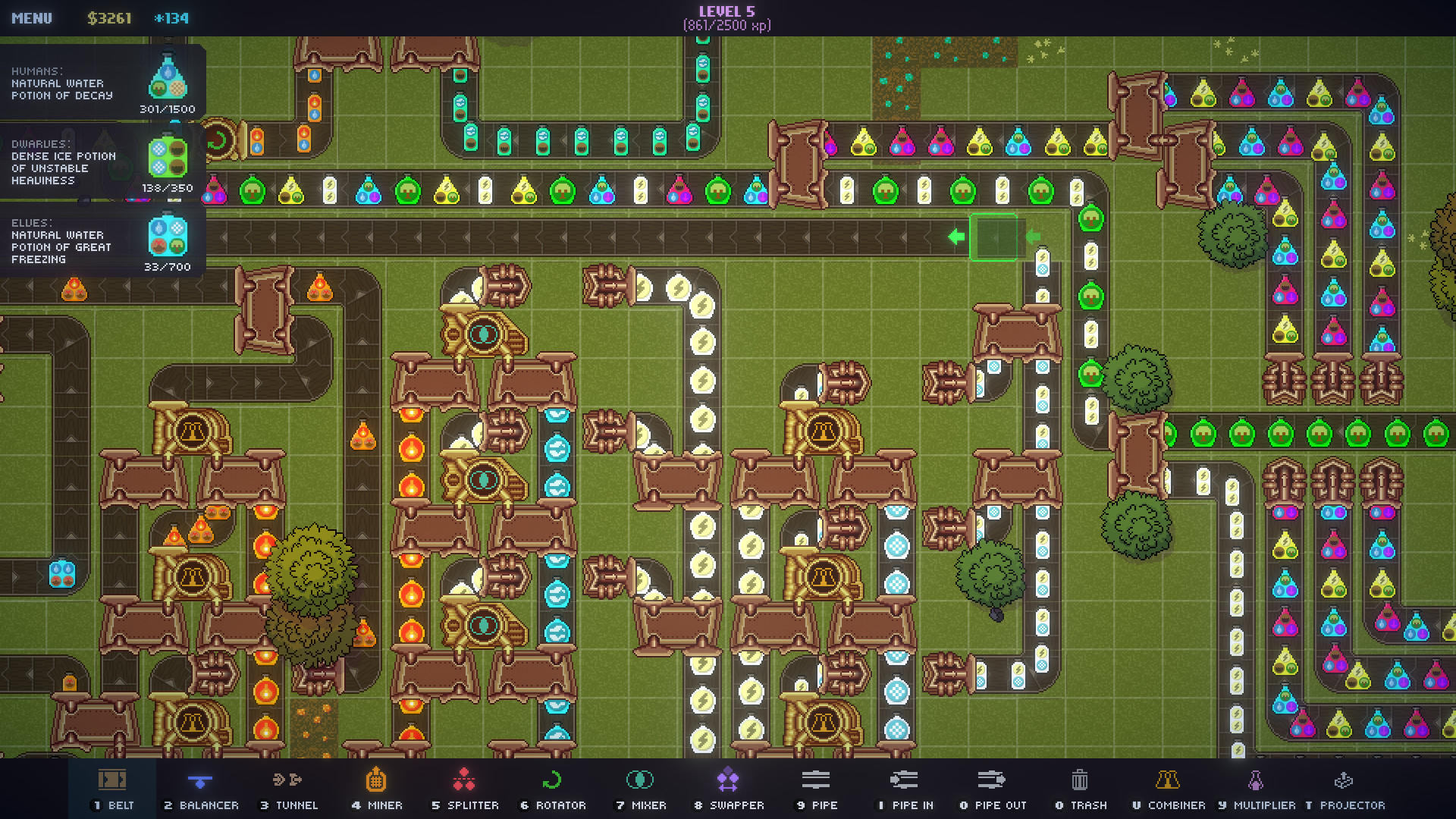Screenshot of Potion Pipeline