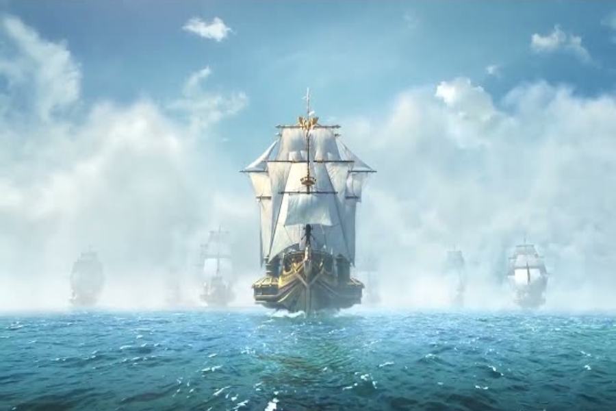 Screenshot of the video of Sea of Dawn