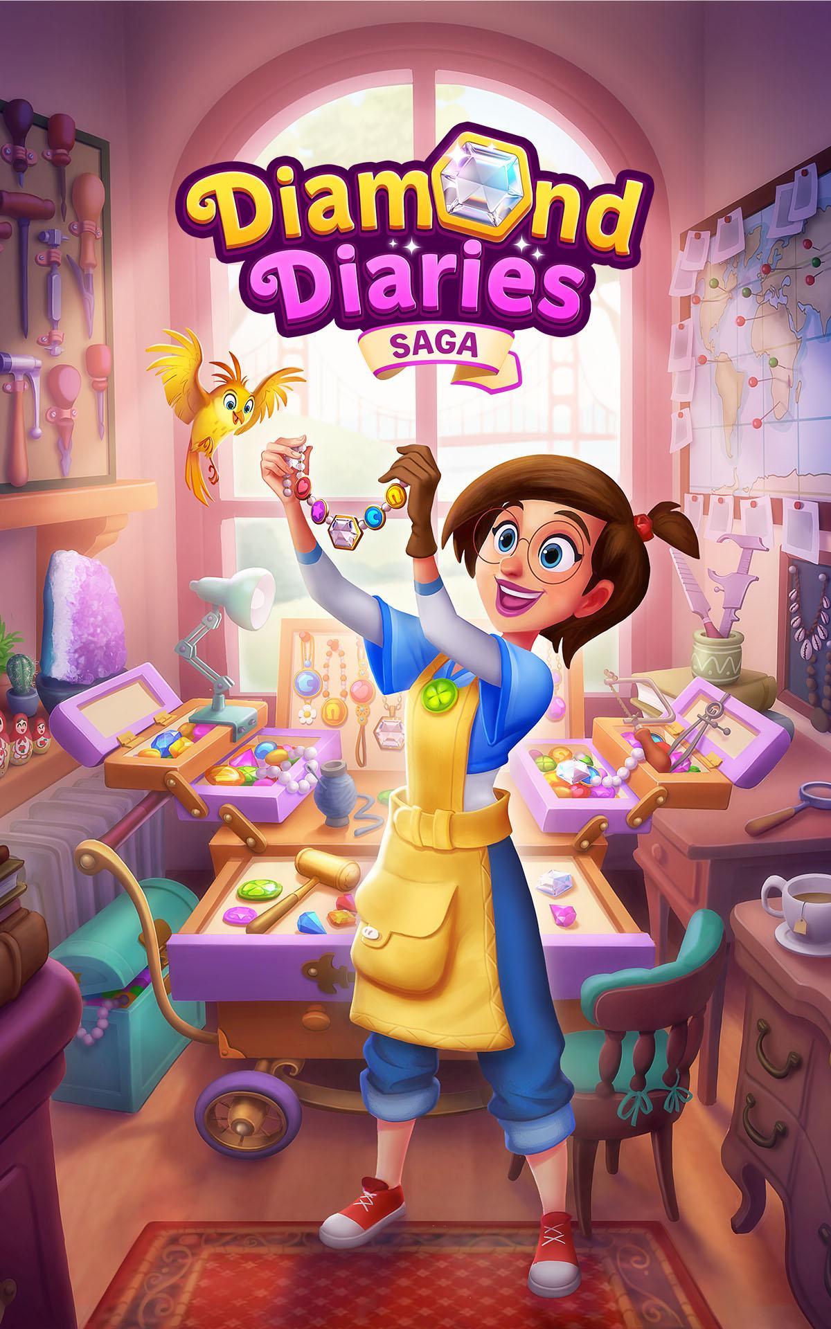 Diamond Diaries Saga Game Screenshot