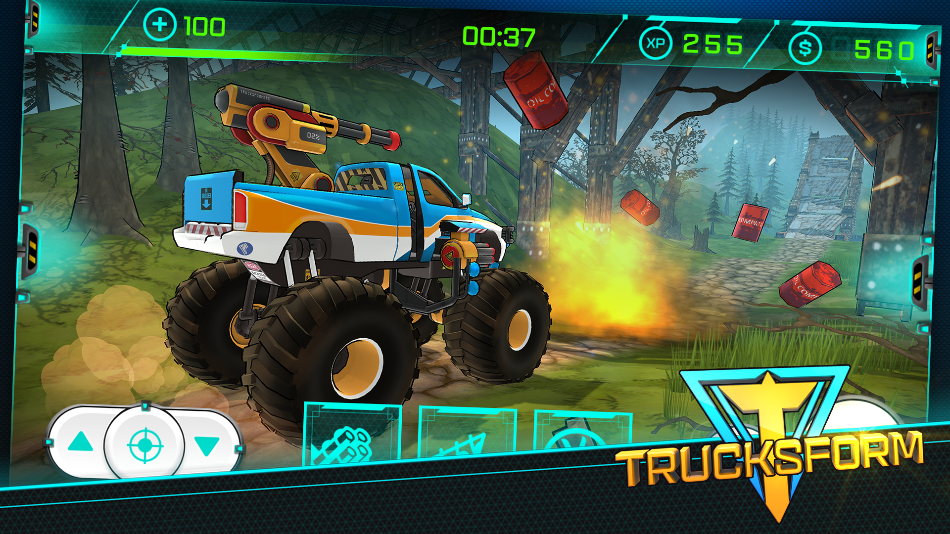Screenshot of Trucksform