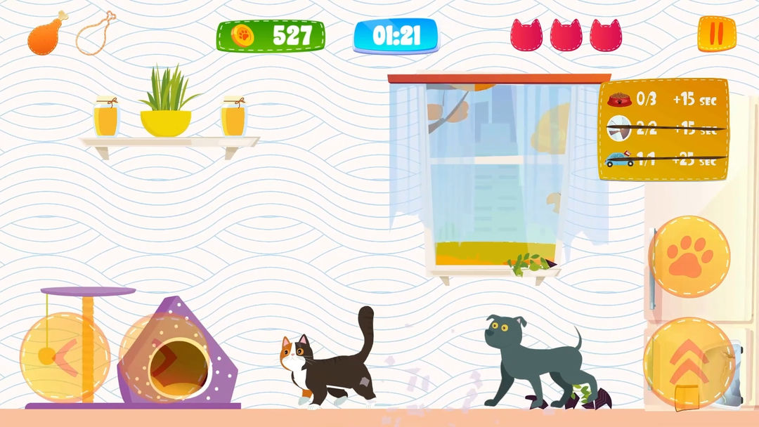 CaTastrophe: Bad Cat Simulator ภาพหน้าจอเกม