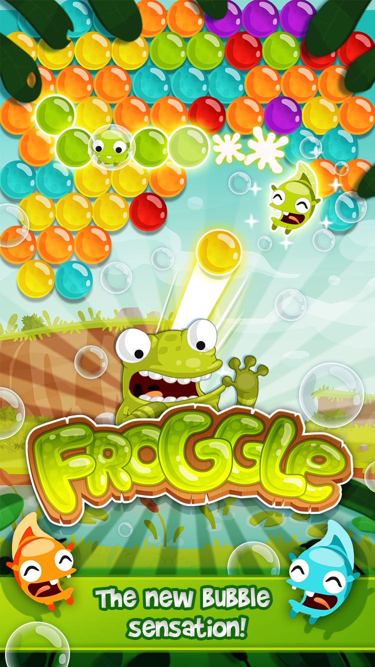 Cuplikan Layar Game Froggle - Bubble game