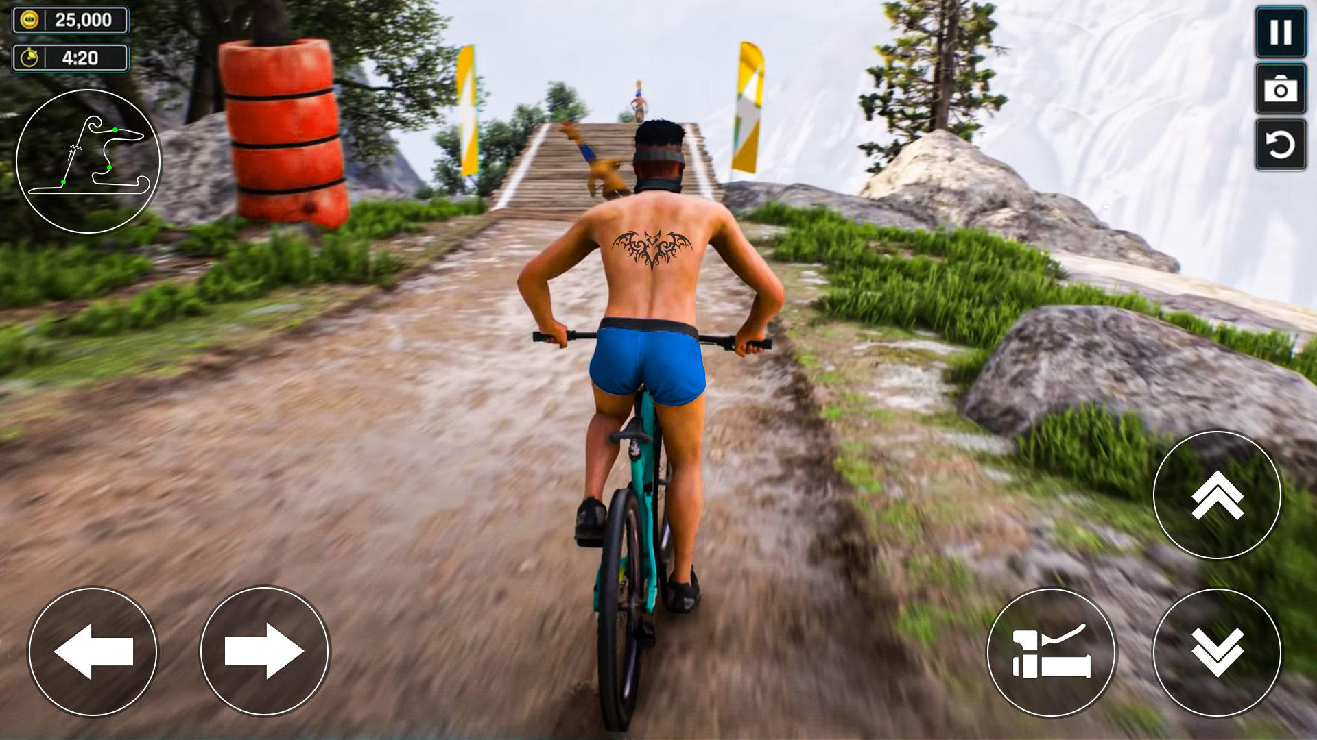 Screenshot of BMX Cycle Road Trip Simulator