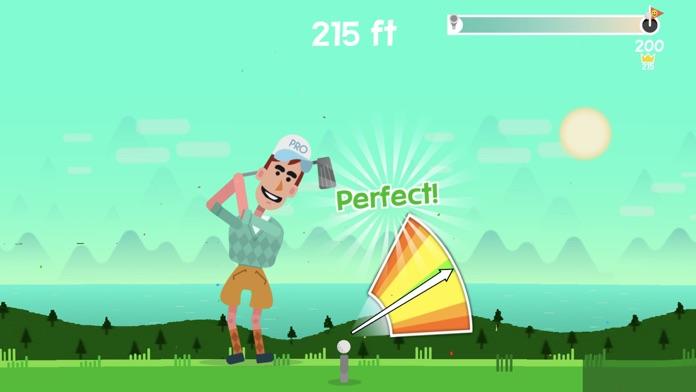 AceDrive Golf ゲームのスクリーンショット