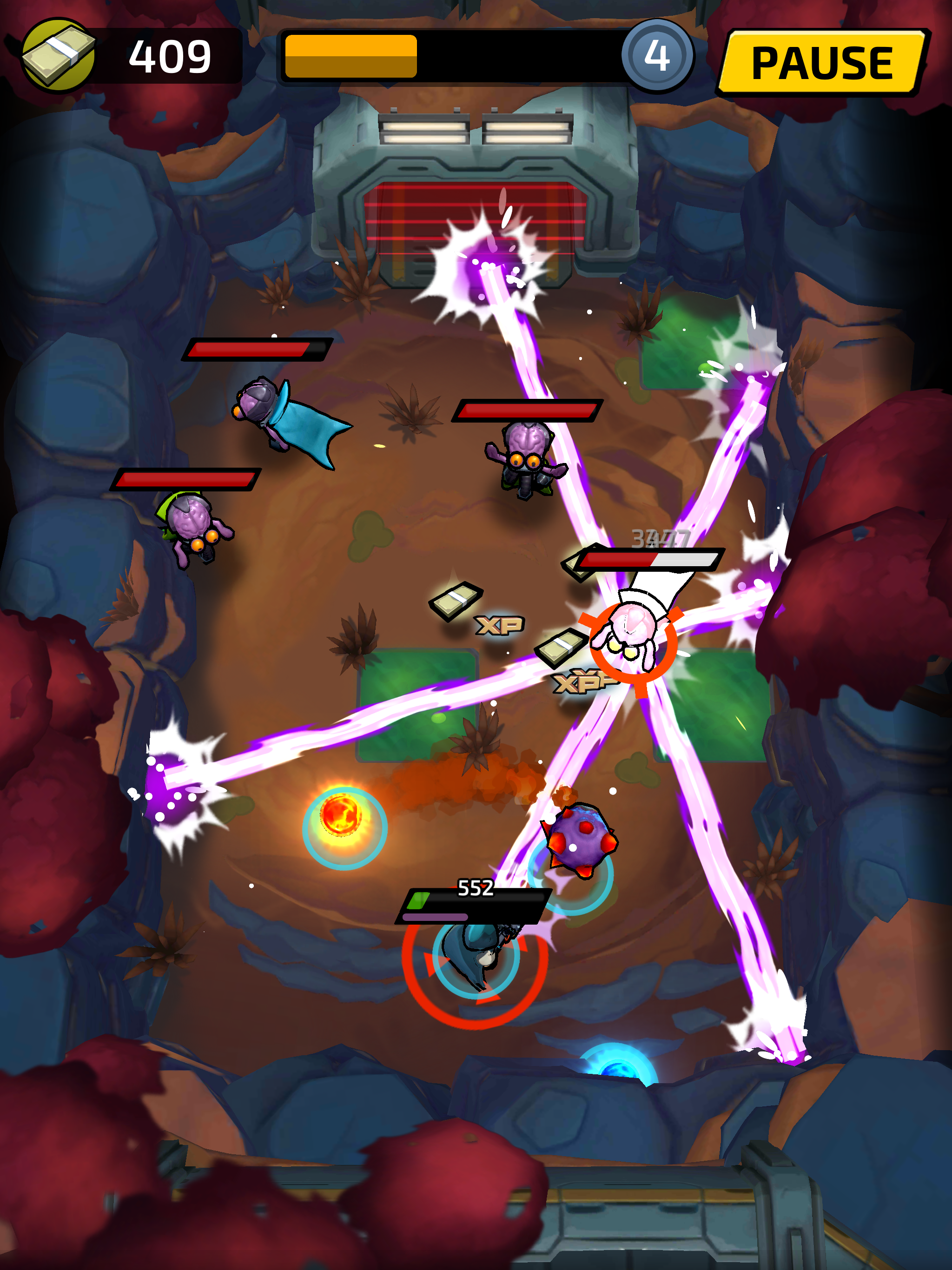 Impossible Space: A Space Hero Game Screenshot