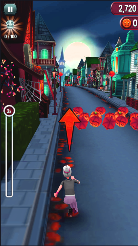 Granny Running: Angry Run Game Screenshot