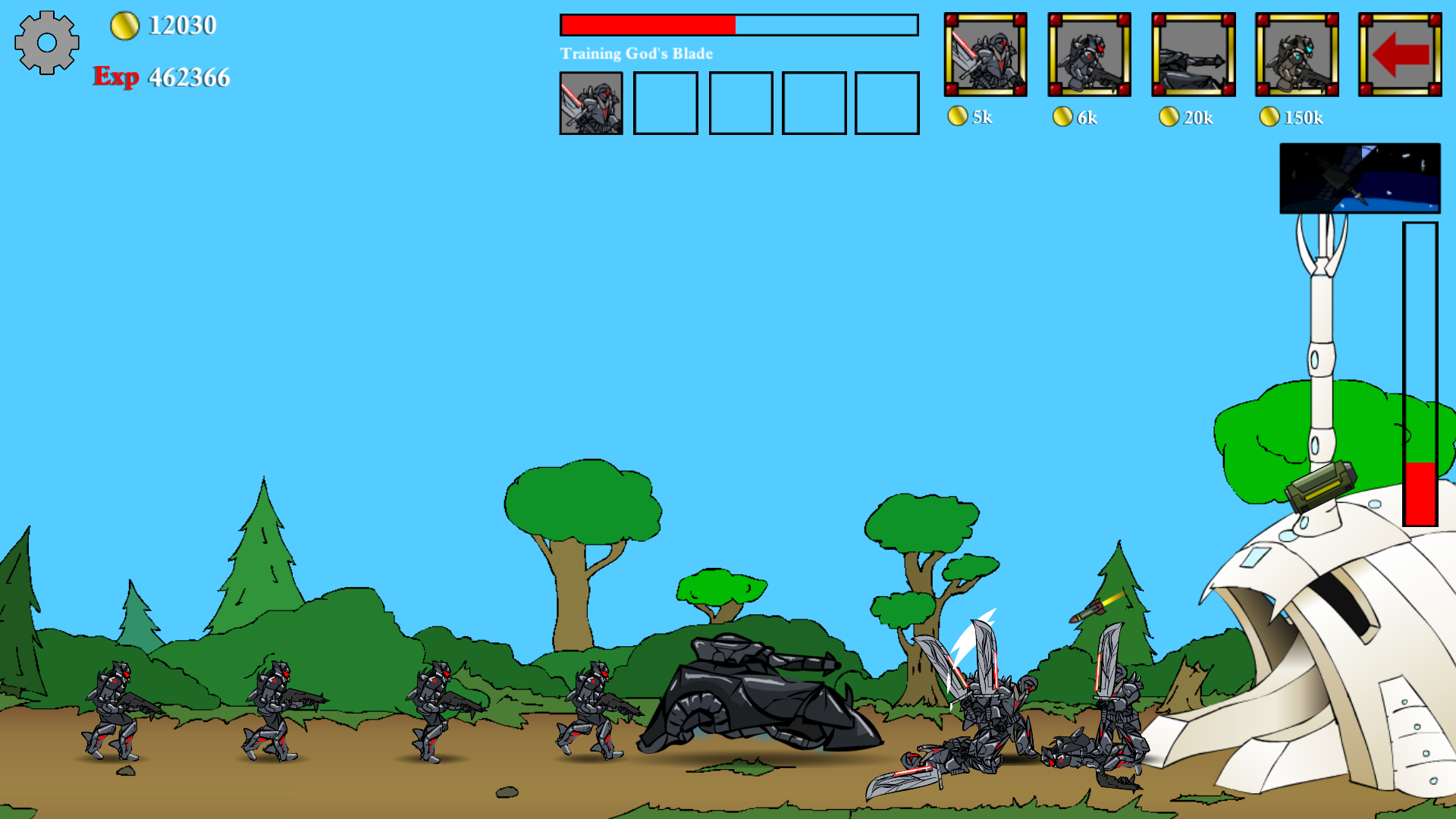 Age of War Game Screenshot