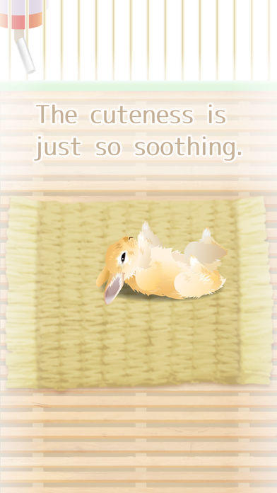 Virtual Therapeutic Rabbit Pet Game Screenshot