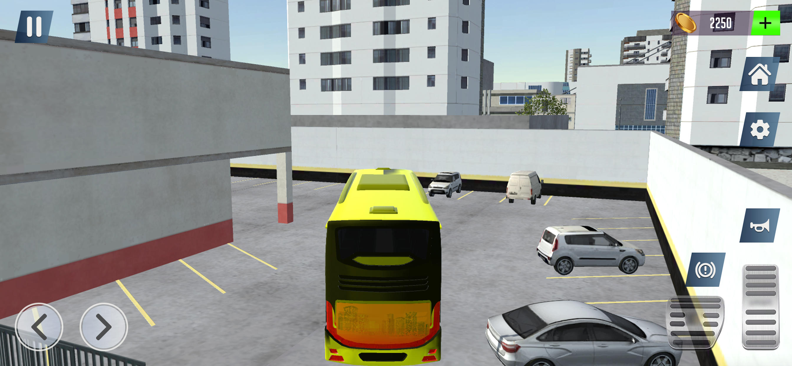 Bus Coach Driving Simulation Game Screenshot