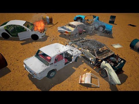 Captura de Tela do Vídeo de Derby Demolição Destruição