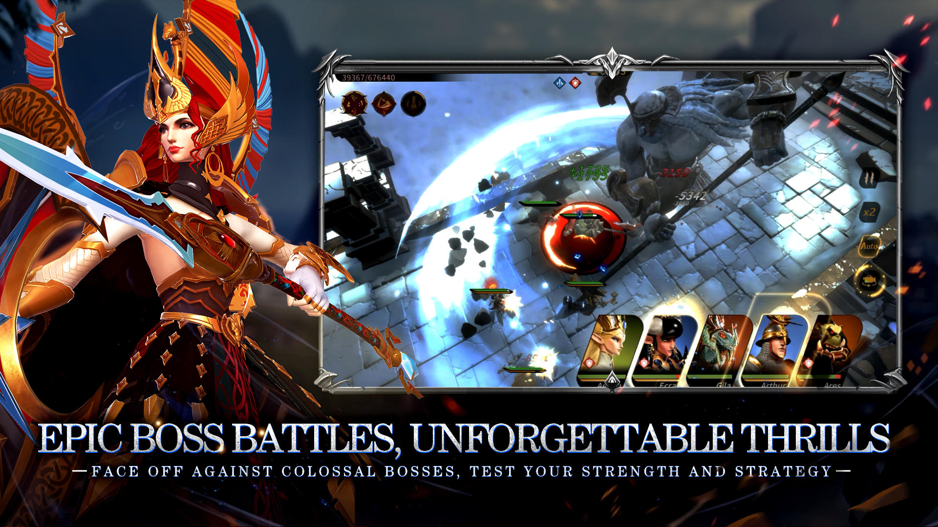 Legends Reborn: Last Battle Game Screenshot