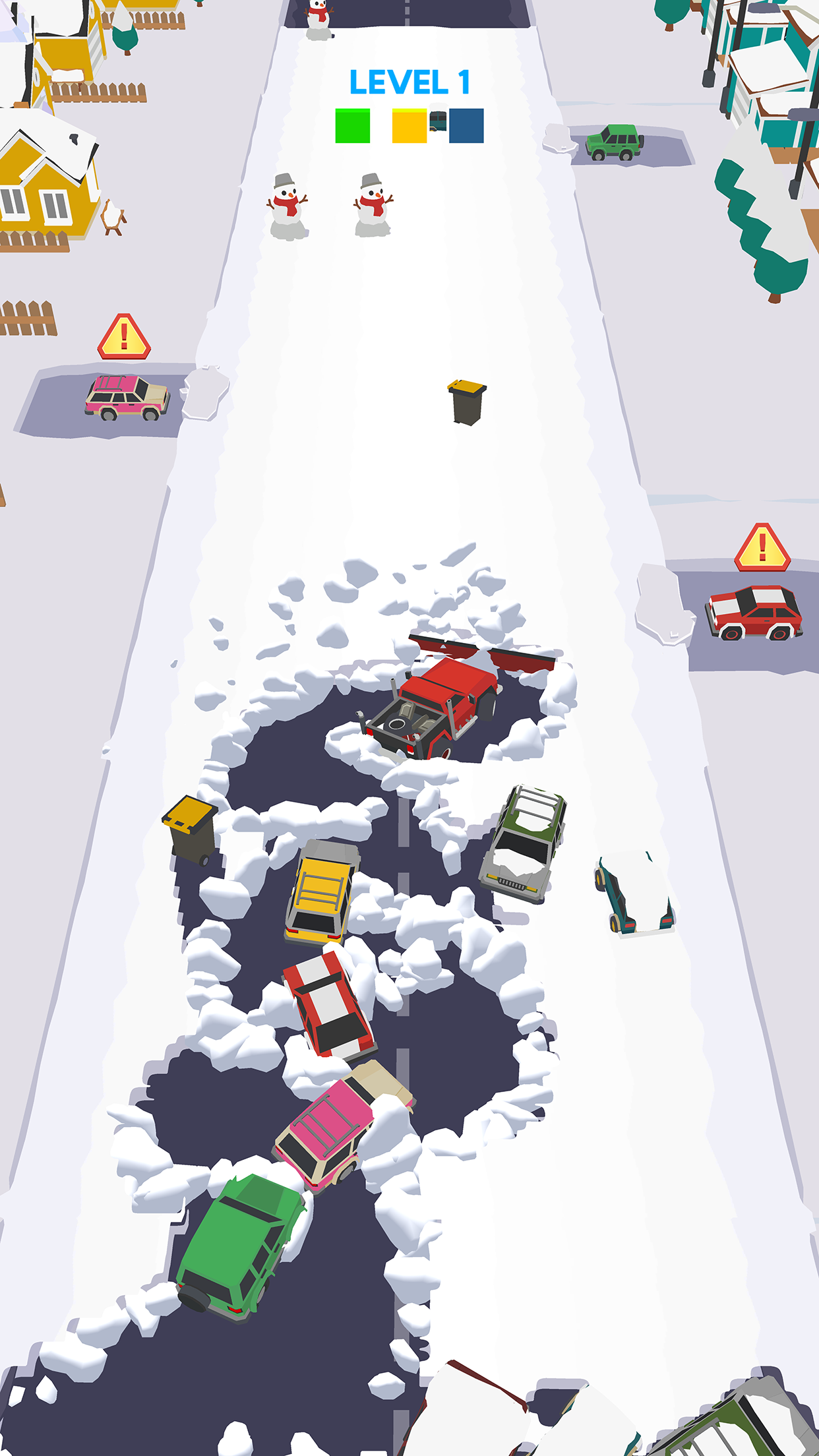 Clean Road Game Screenshot