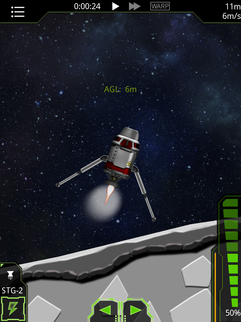 SimpleRockets Game Screenshot