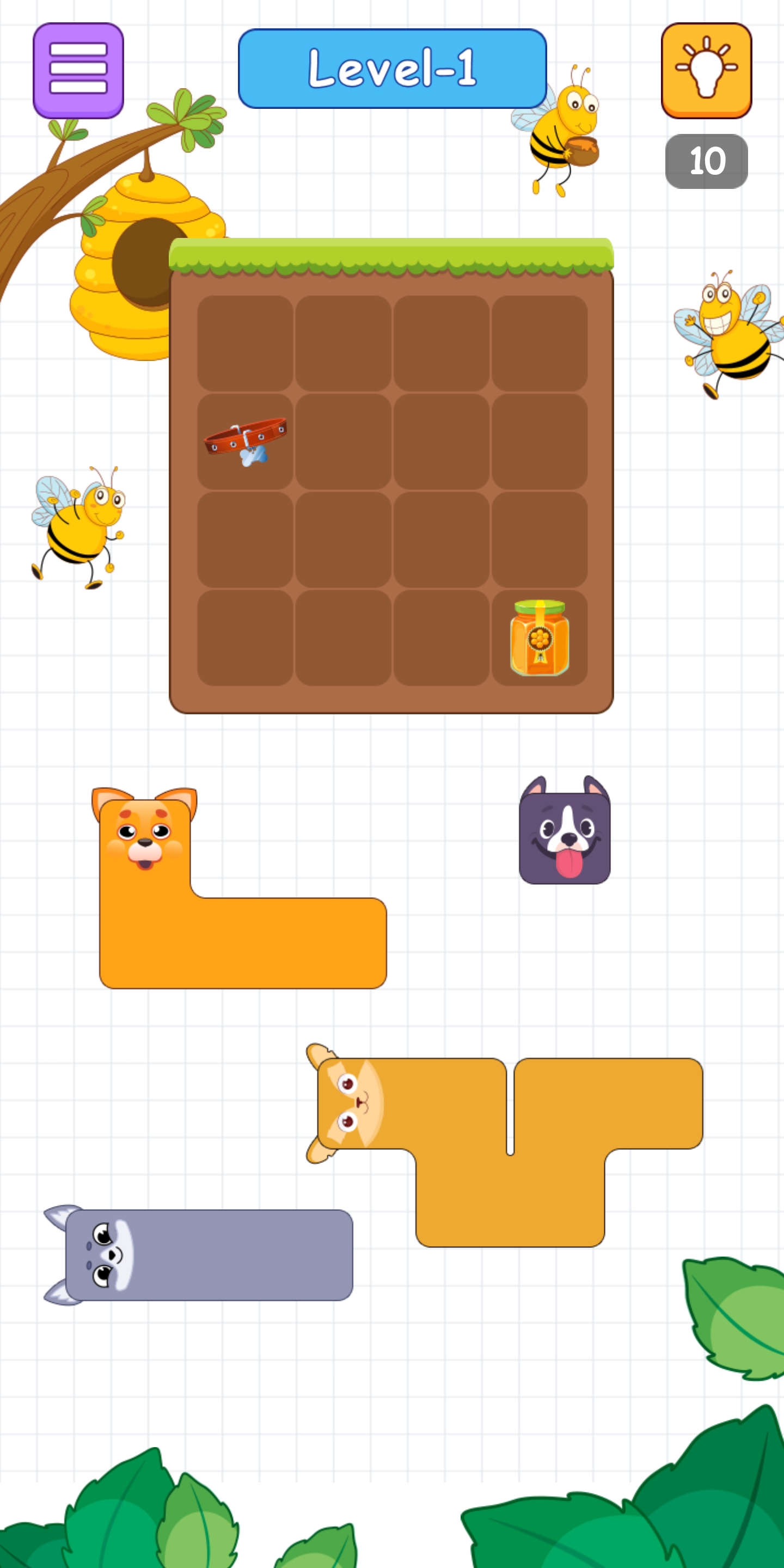 Doge Blocks ゲームのスクリーンショット