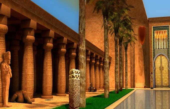 Escape Games - Egyptian Palace Game Screenshot