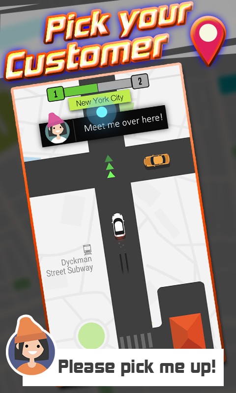 Screenshot of Super Taxi: New Game 2019