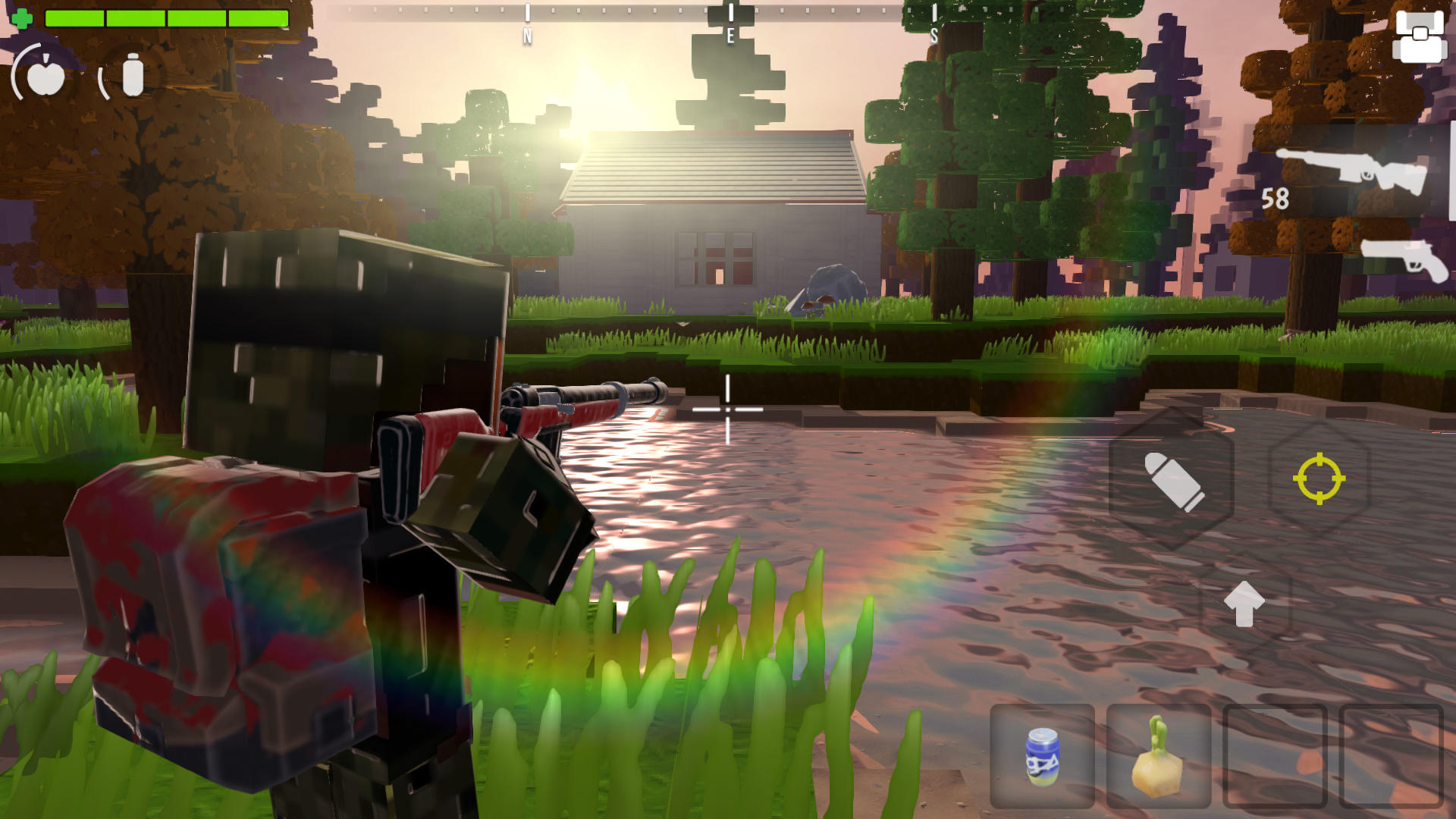 Huntercraft: Zombie Survival Game Screenshot