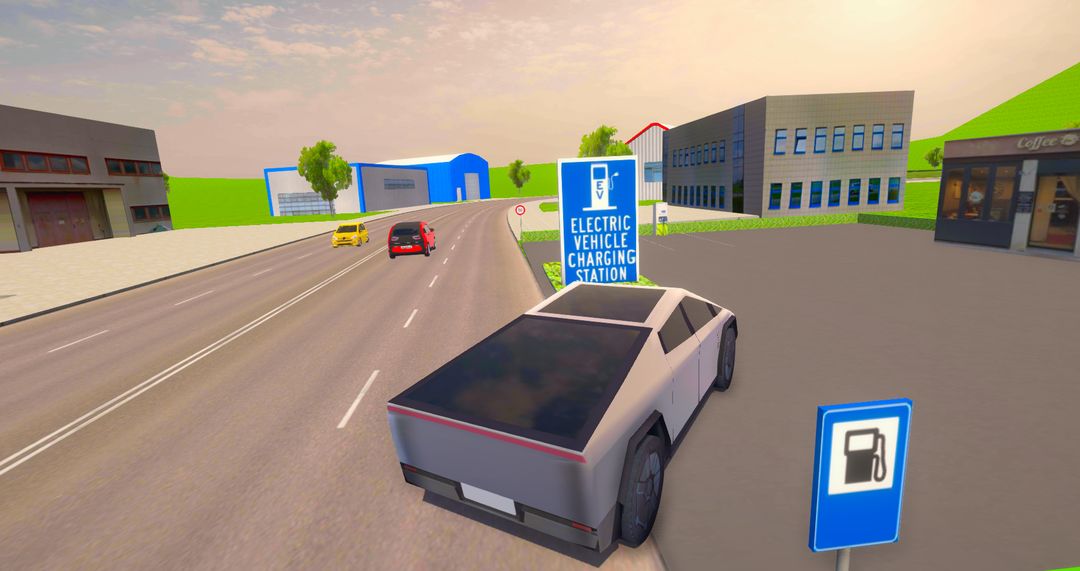 Electric Car Driving Sim Original遊戲截圖