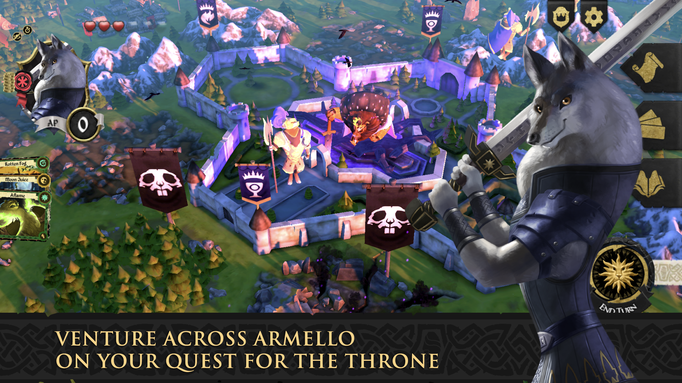 Cuplikan Layar Game Armello