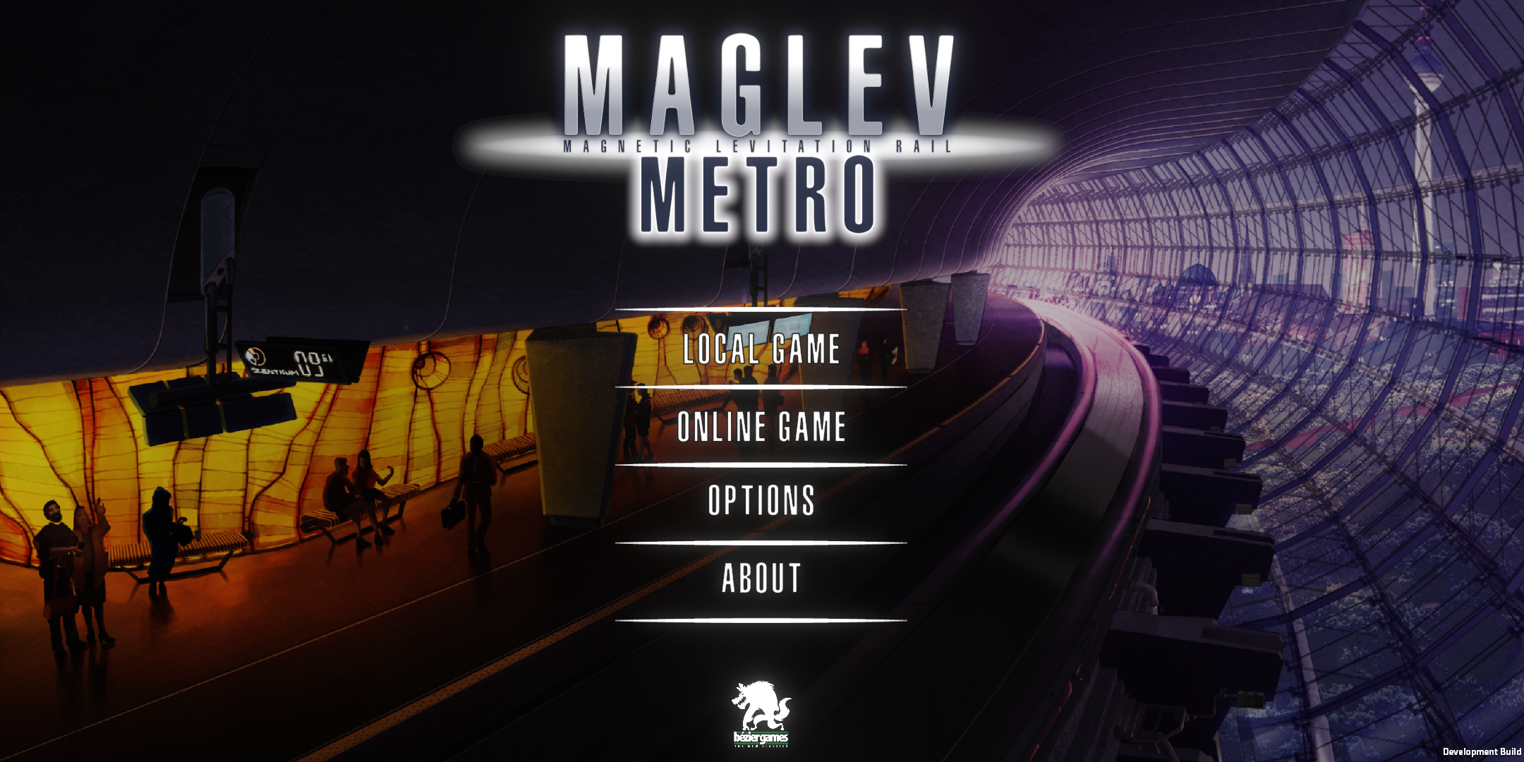 Screenshot of Maglev Metro